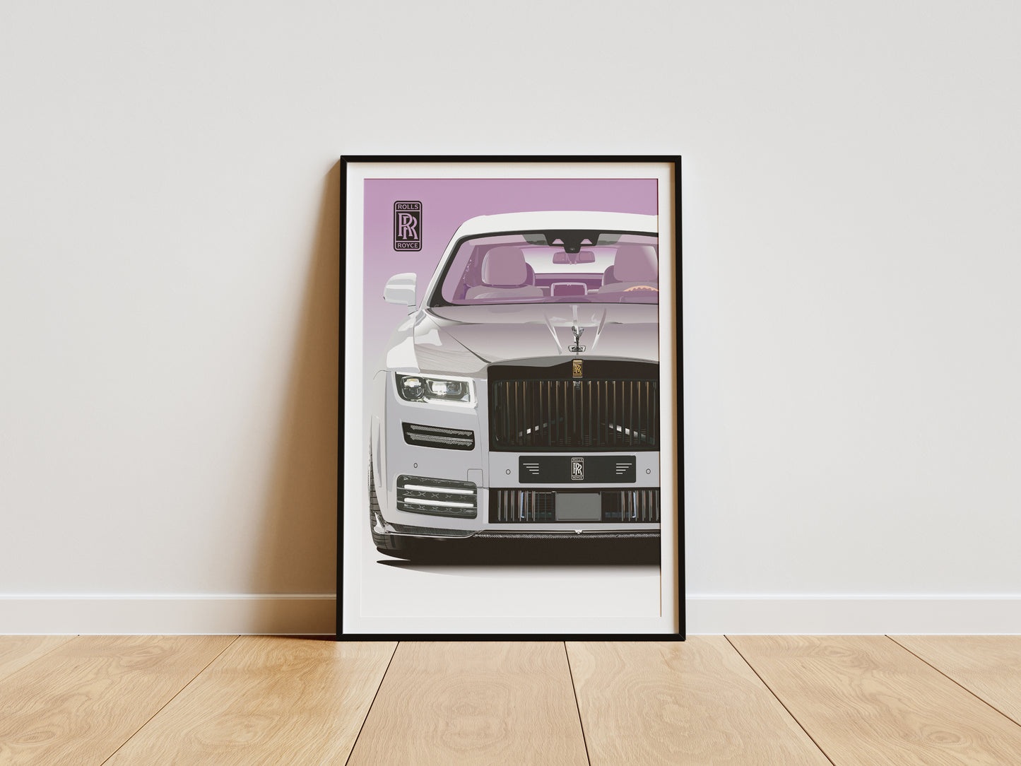 RR Ghost Satin Posters (210gsm) (African Violet)