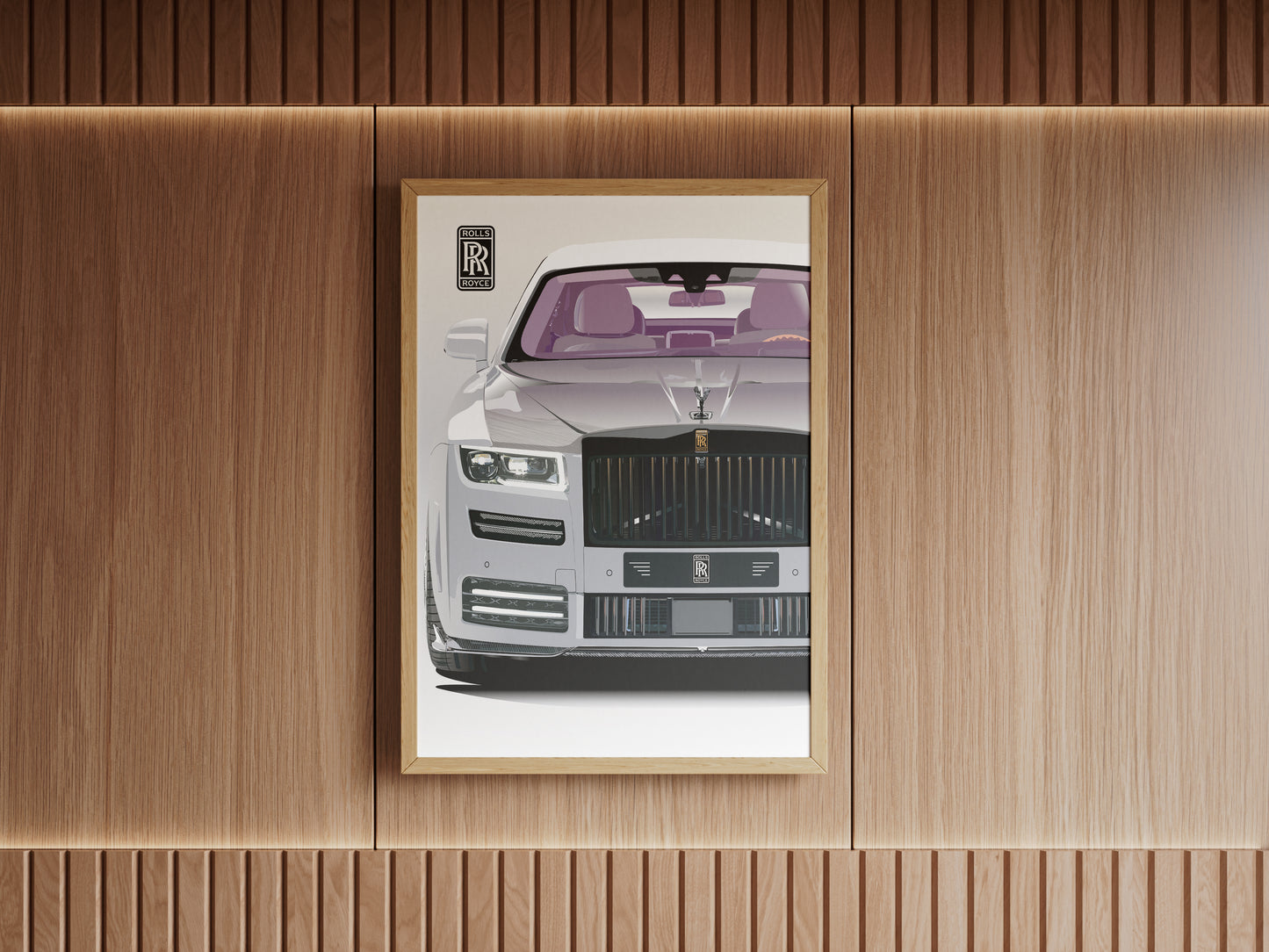 RR Ghost Satin Posters (210gsm) (Cloud White)